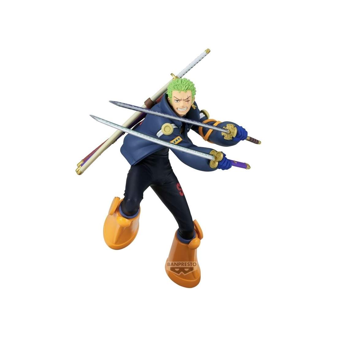 One Piece Roronoa Zoro Battle Record Figur, 16 cm samlarobjekt | Hem & Hobby | Pryloteket