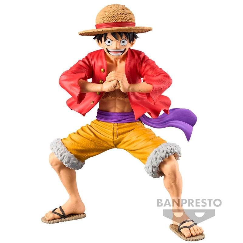 One Piece Monkey D. Luffy Grandista figur, 21 cm samlarobjekt | Hem & Hobby | Pryloteket
