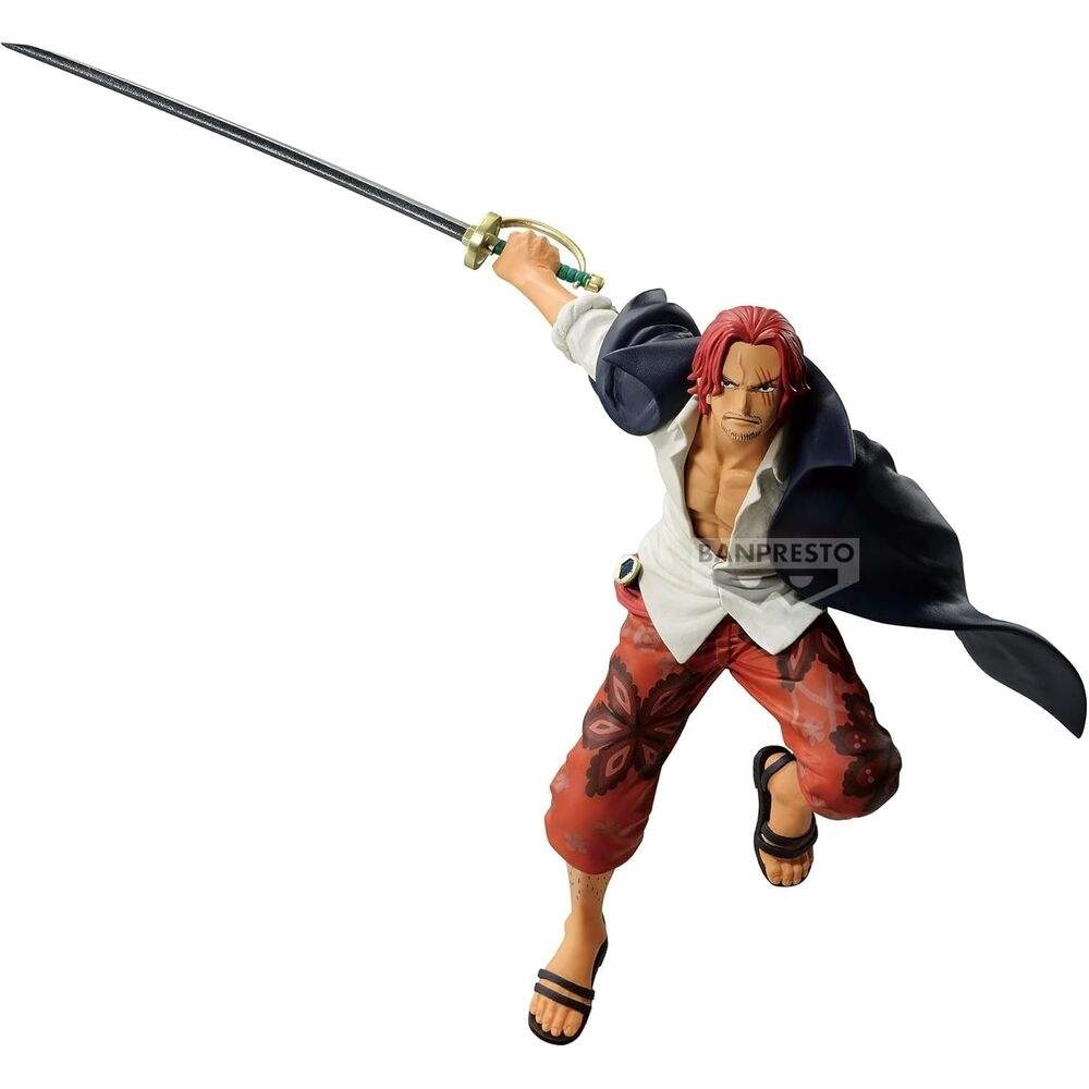 One Piece Shanks Battle Record Figur, 17 cm samlarobjekt | Hem & Hobby | Pryloteket