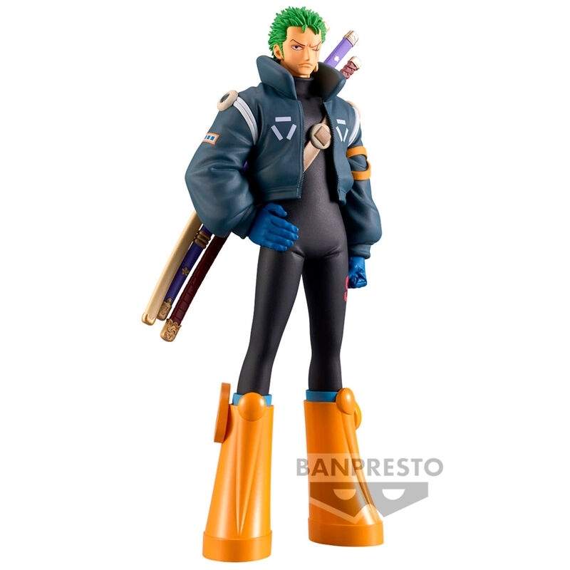 One Piece Roronoa Zoro -figuuri, 17 cm, Grandline-sarja