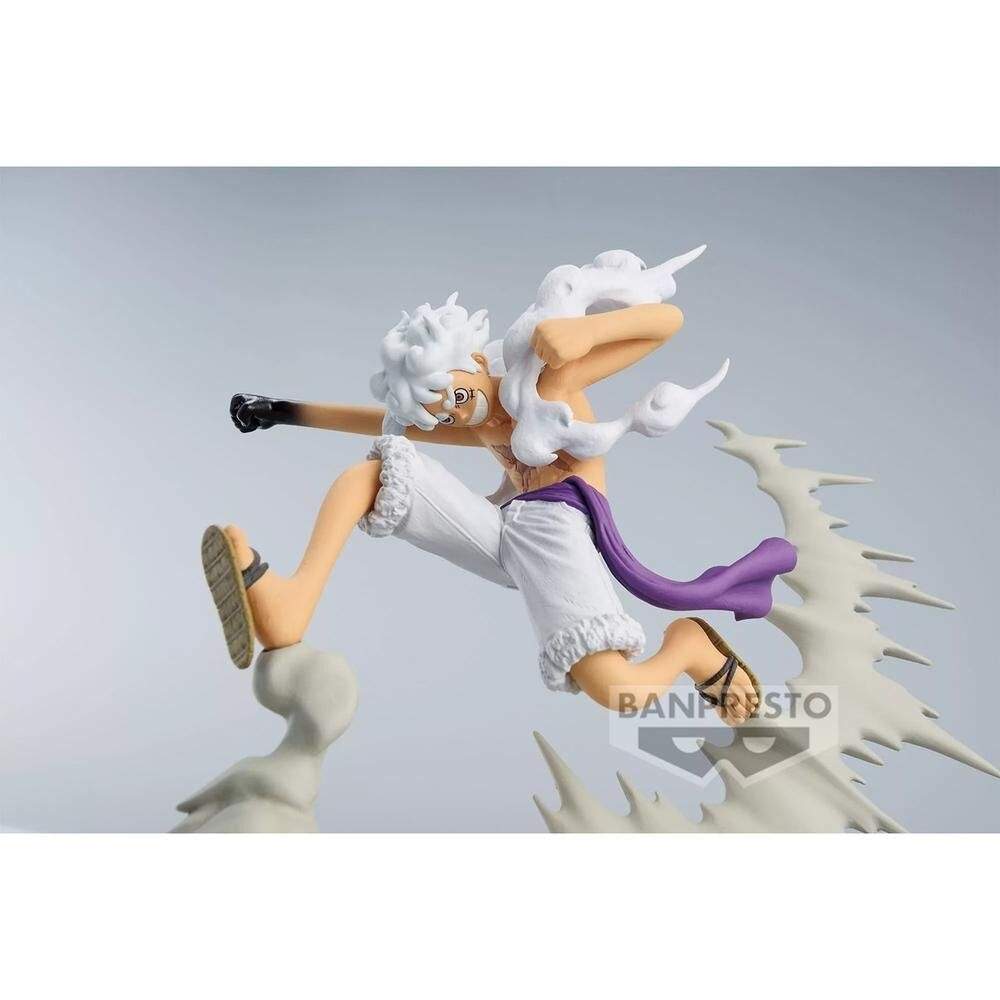 One Piece Monkey D. Luffy Gears 5 figur, 7 cm samleobjekt