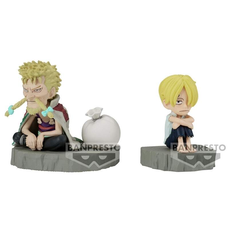 Yksiosainen keräily sanji- ja Zeff-figuurit, koko 6 cm