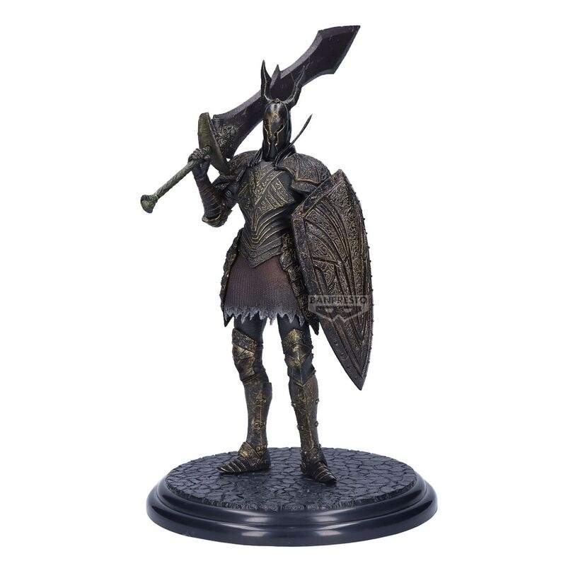 Dark Souls Sort ridderfigur, 20 cm samlerskulptur