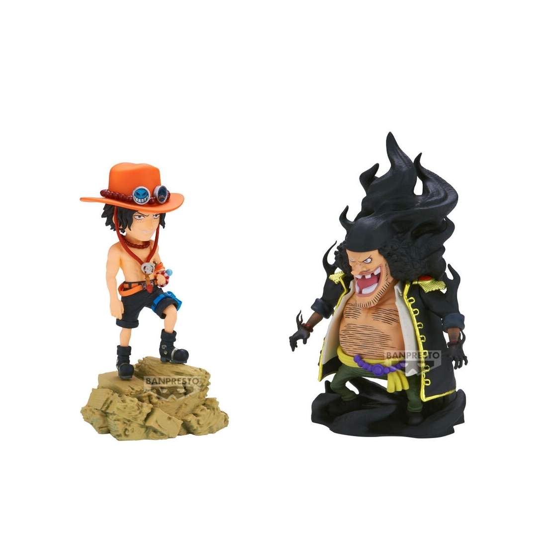 One Piece Portgas D. Ace vs Marshall D. Teach Figur 8cm | Hem & Hobby | Pryloteket