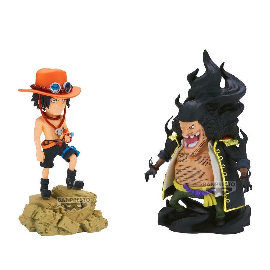 One Piece Portgas D. Ace vs Marshall D. Teach Figuuri 8cm