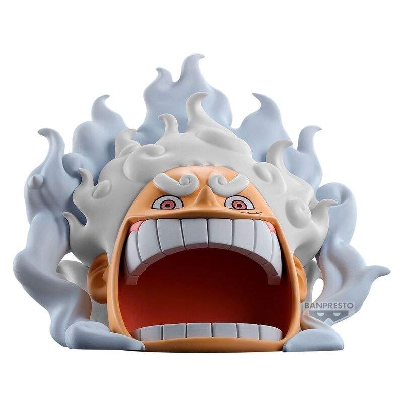 One Piece Monkey D. Luffy Gear 5 figur, 10 cm samleobjekt