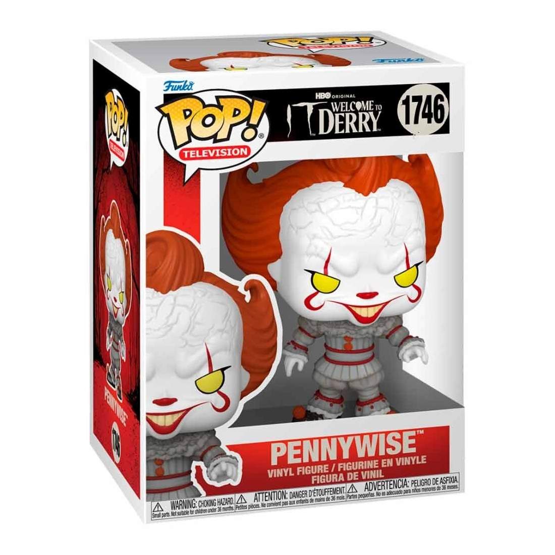 Pennywise Figur från IT-film, 7-tums samlarleksak | Hem & Hobby | Pryloteket