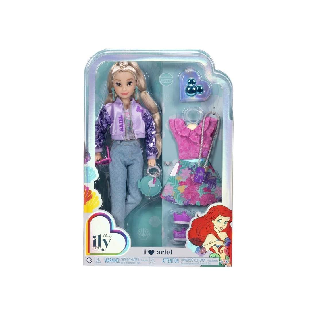 Den lilla sjöjungfrun Ariel modedocka, 28 cm storlek | Hem & Hobby | Pryloteket