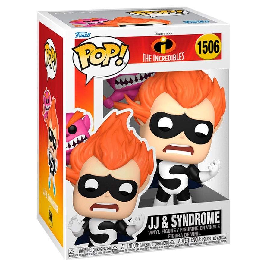 Ihmeperheen toimintafiguurisarja: Mr. Incredible & Syndrome