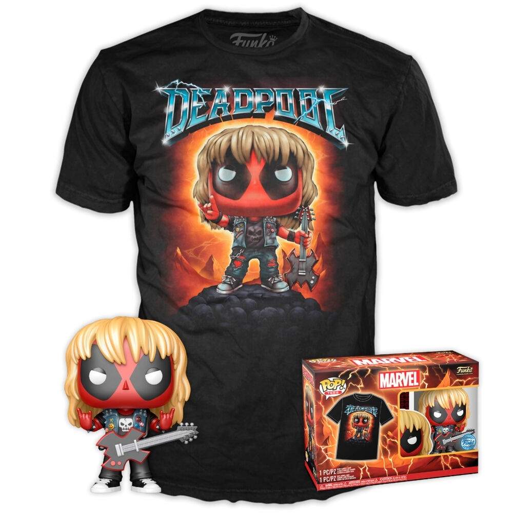 Deadpool Heavy Metal Popfigur, samlarbar vinylleksak | Hem & Hobby | Pryloteket
