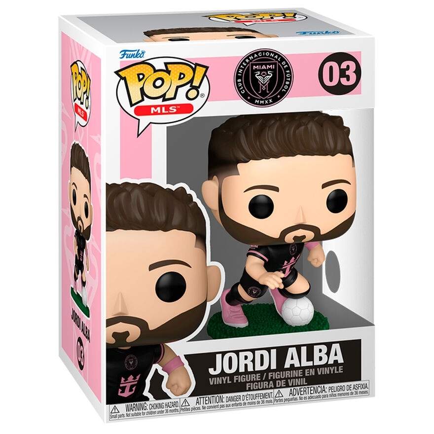 Inter Miami Jordi Alba Popfigur – Samlarleksak för fotboll | Hem & Hobby | Pryloteket