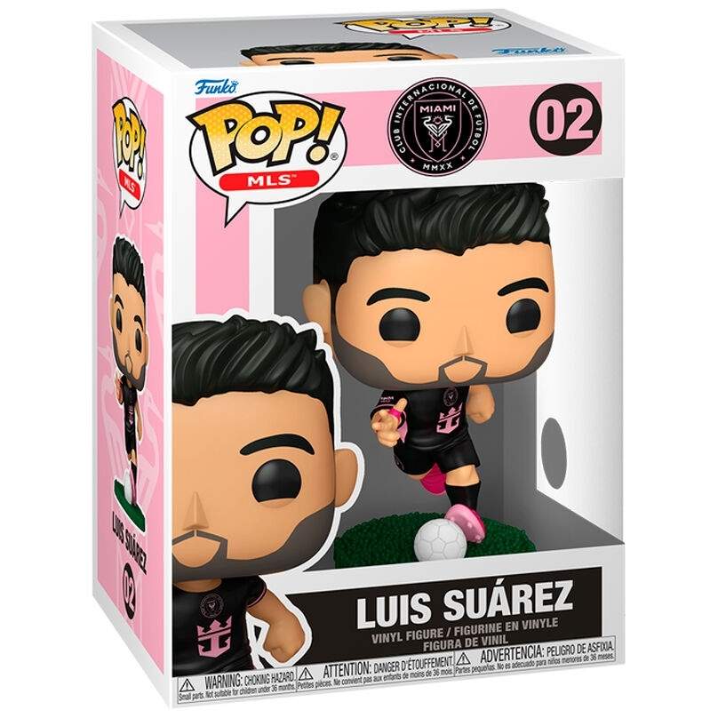 Inter Miami Luis Suarez figur, 6-tommer samlerlegetøj