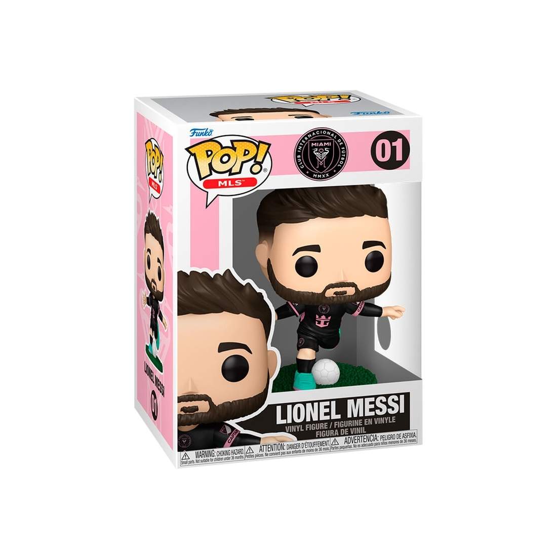 Inter Miami Lionel Messi POP-figur, samlarleksak, 5 tum | Hem & Hobby | Pryloteket