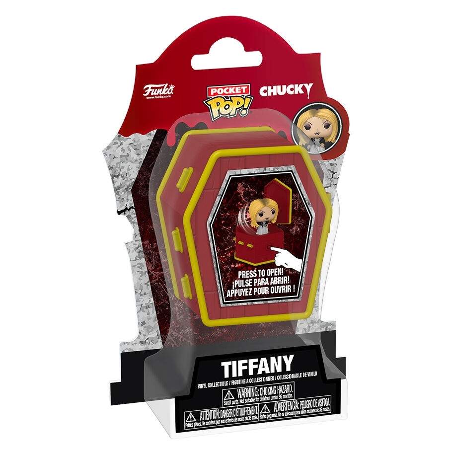 Chucky Tiffany Pocket POP! Vinyl figur – samlerobjekt nøglering