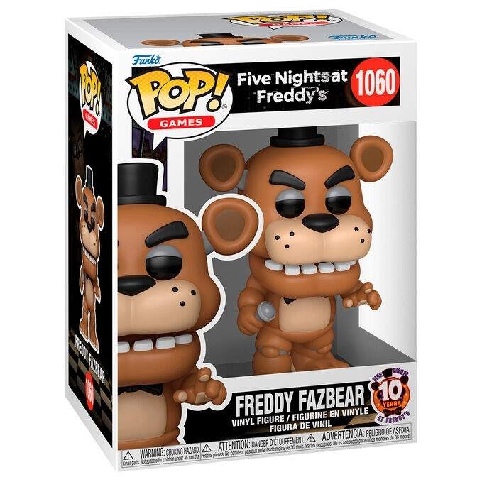 Fem nætter hos Freddy's Freddy Fazbear Plyslegetøj, 12-tommer