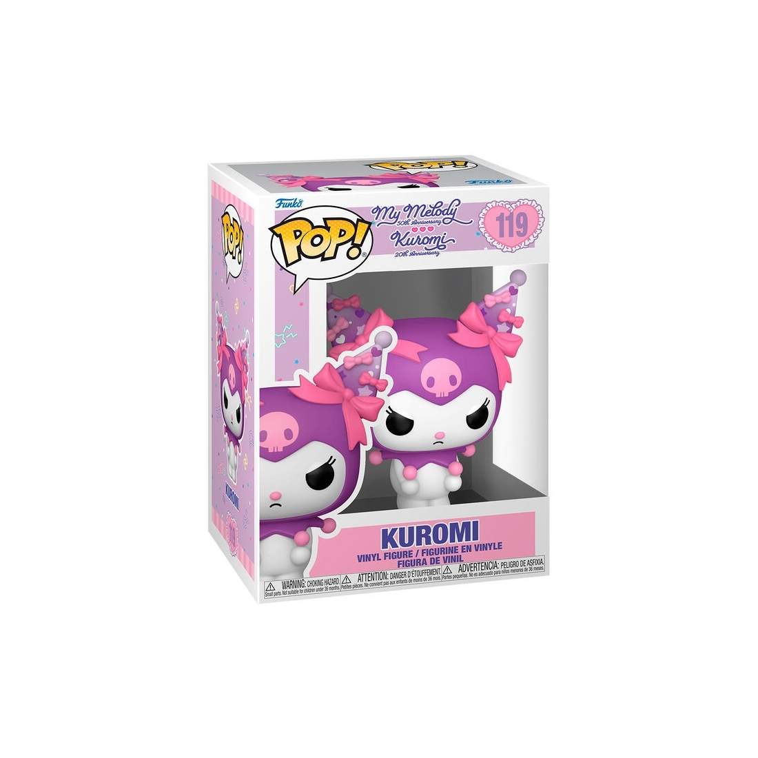 Hello Kitty 20-årsjubileum Kuromi plyschleksak, 12-tums | Hem & Hobby | Pryloteket