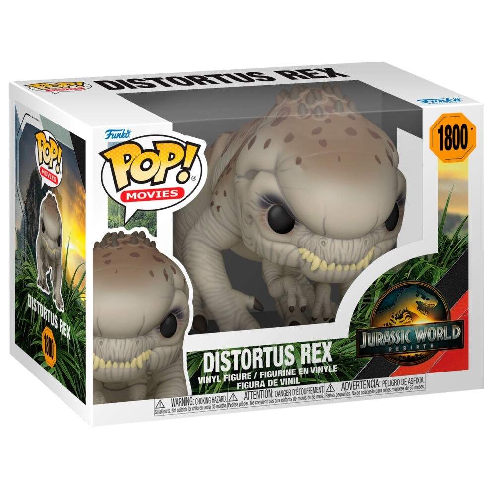 Jurassic World 5 Distortus Rex -toimintafiguuri, 12 tuuman koko