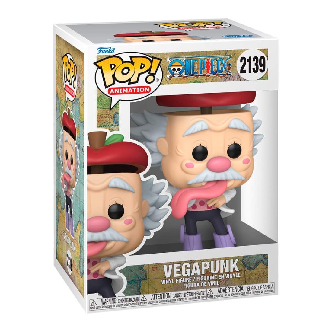 One Piece Vegapunk POP-figur - samlarbar vinylleksak | Hem & Hobby | Pryloteket