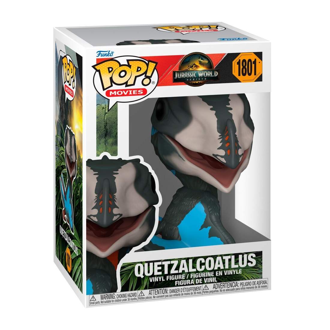 Jurassic World 5 Quetzalcoatlus figur, realistisk design, 12-tums | Hem & Hobby | Pryloteket