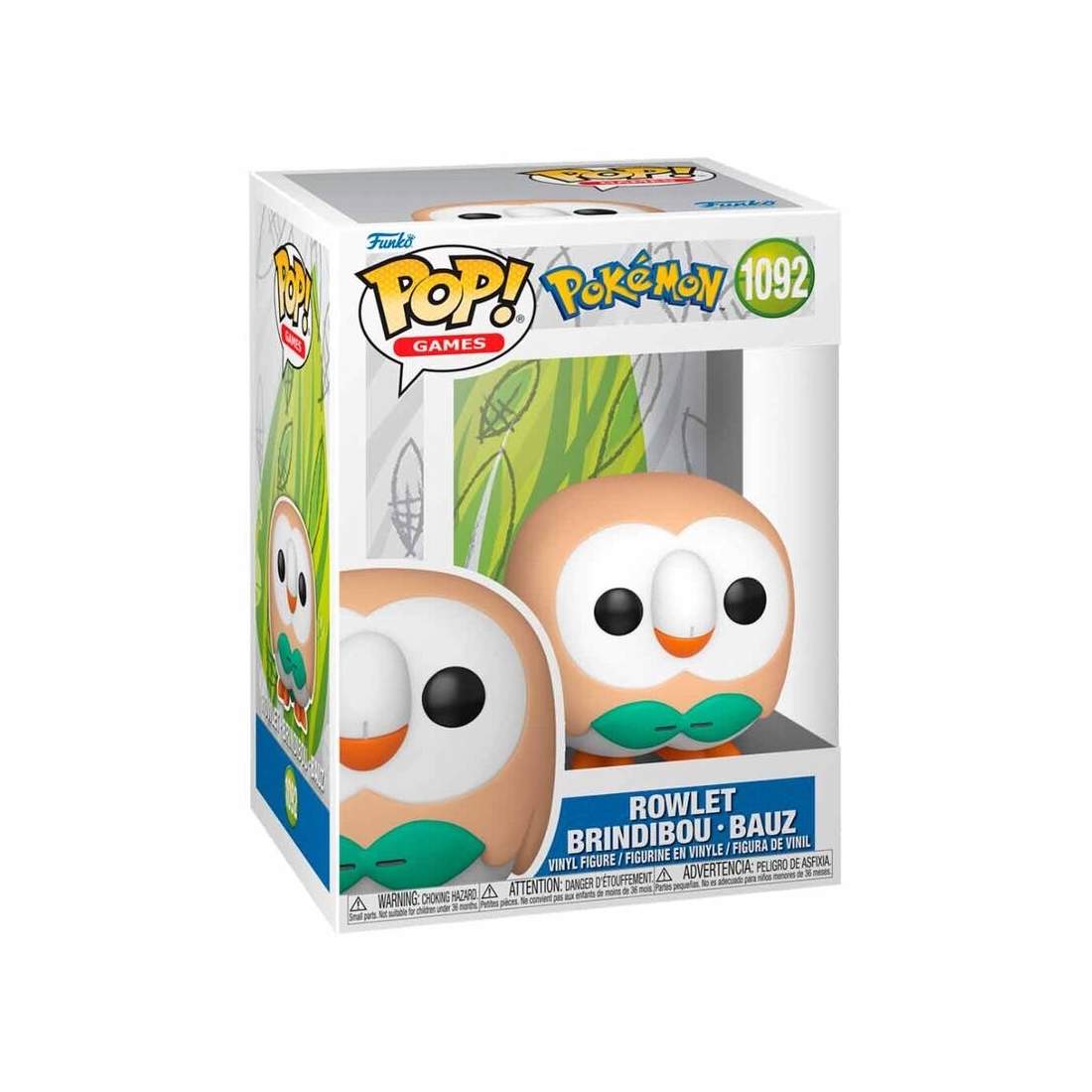 Pokémon Rowlet-figur - Brindibou samlarleksak | Hem & Hobby | Pryloteket