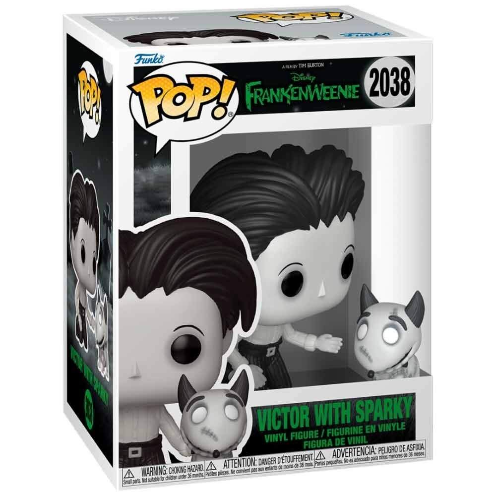 Frankenweenie Victor -figuuri ja Sparky, Disney Collectible
