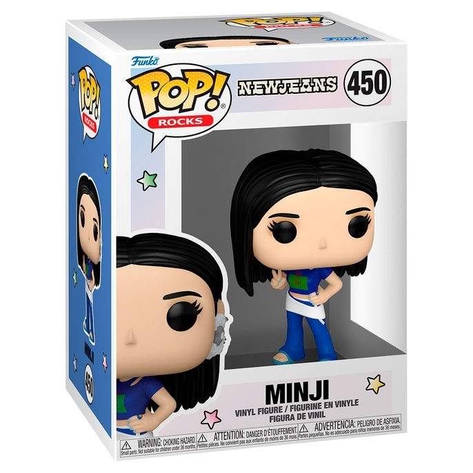 Nye Jeans Minji POP figur - samlerobjekt vinyllegetøj