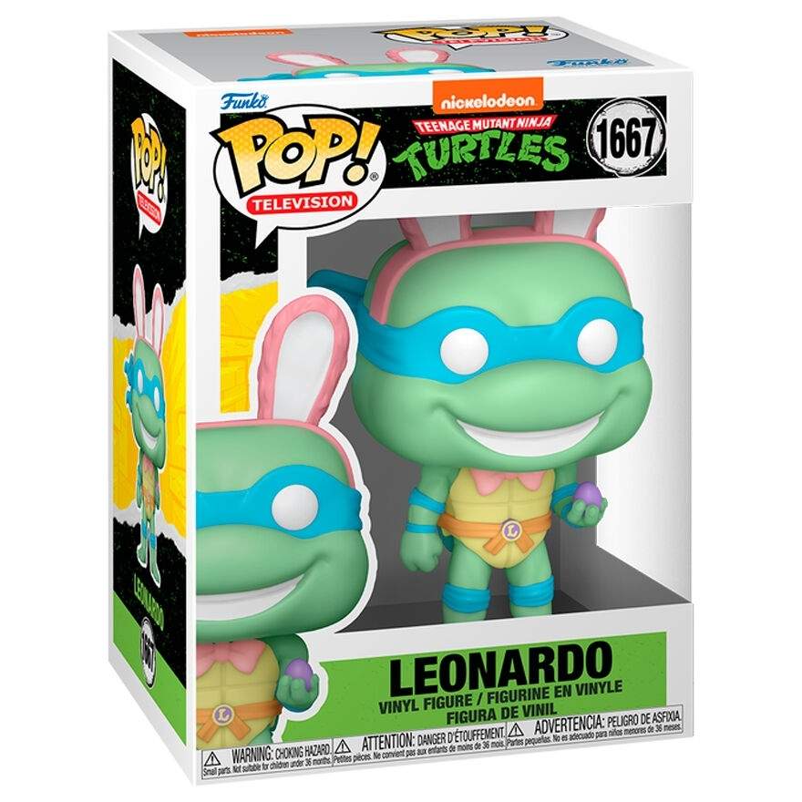 Ninja Turtles Leonardo Easter Egg Legetøj, samlerfigur