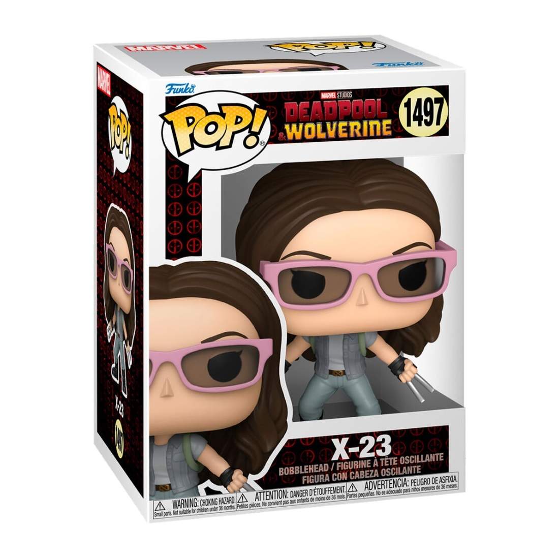 Deadpool & Wolverine X-23 Marvel Actionfigurer Set | Hem & Hobby | Pryloteket