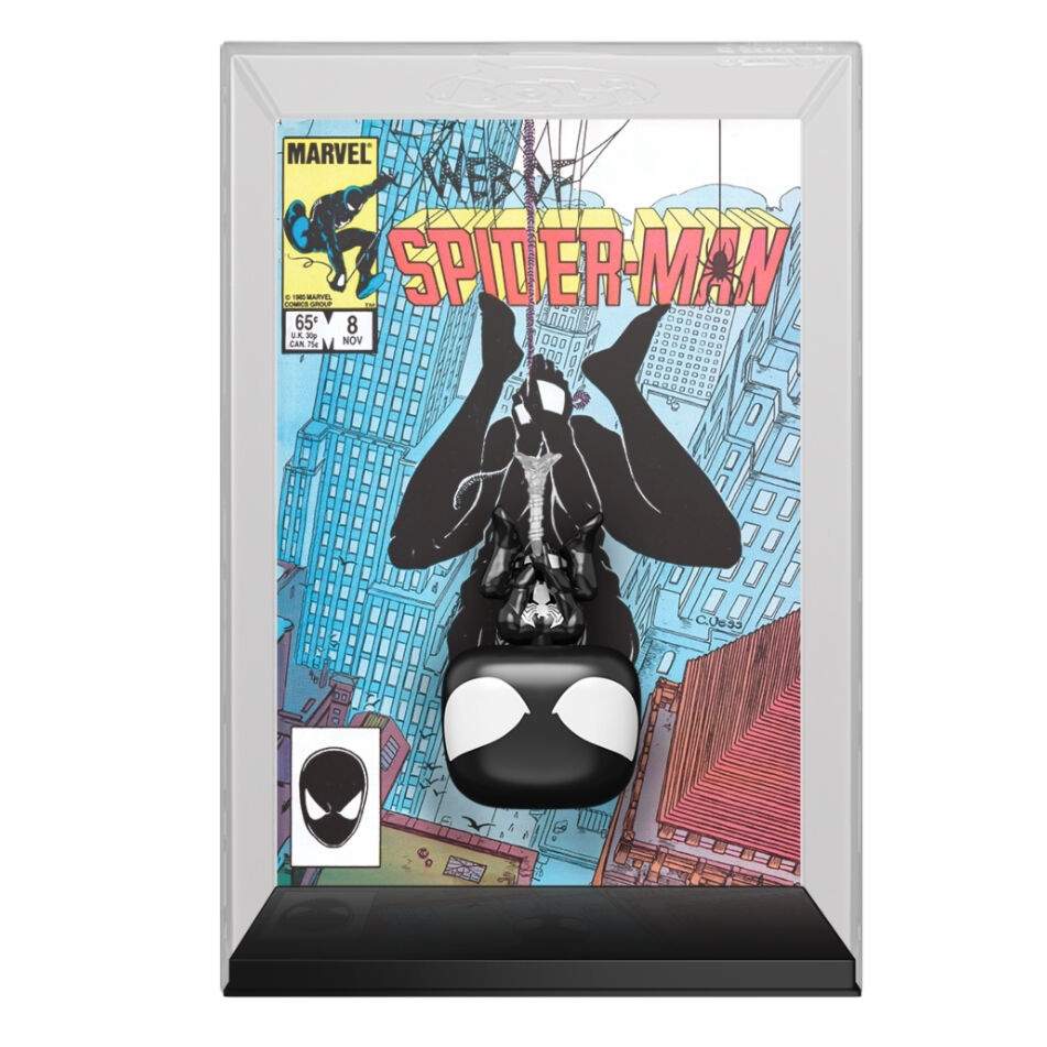 Spider-Man Black Suit Comic Cover Art Print, 24x36 tum | Hem & Hobby | Pryloteket