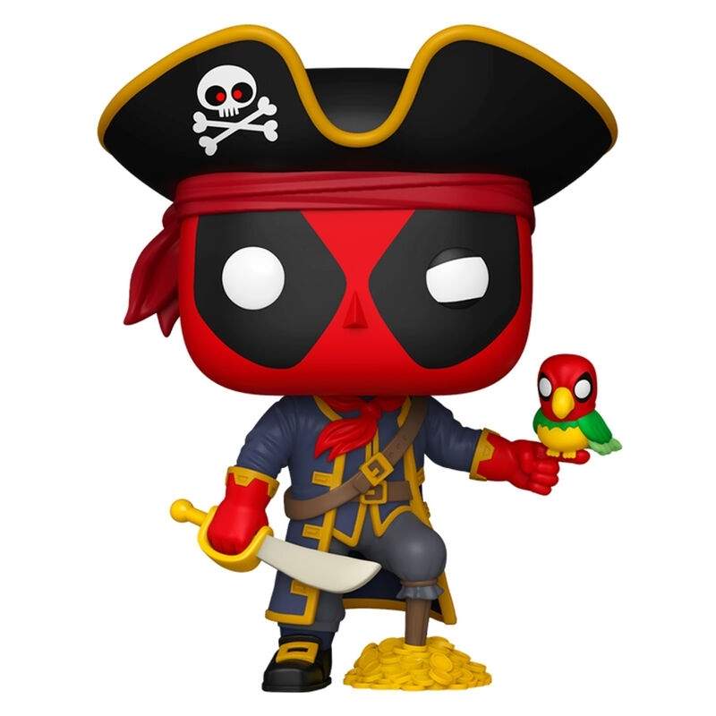 Deadpool-figur - Marvel-karakter som Long John Silver
