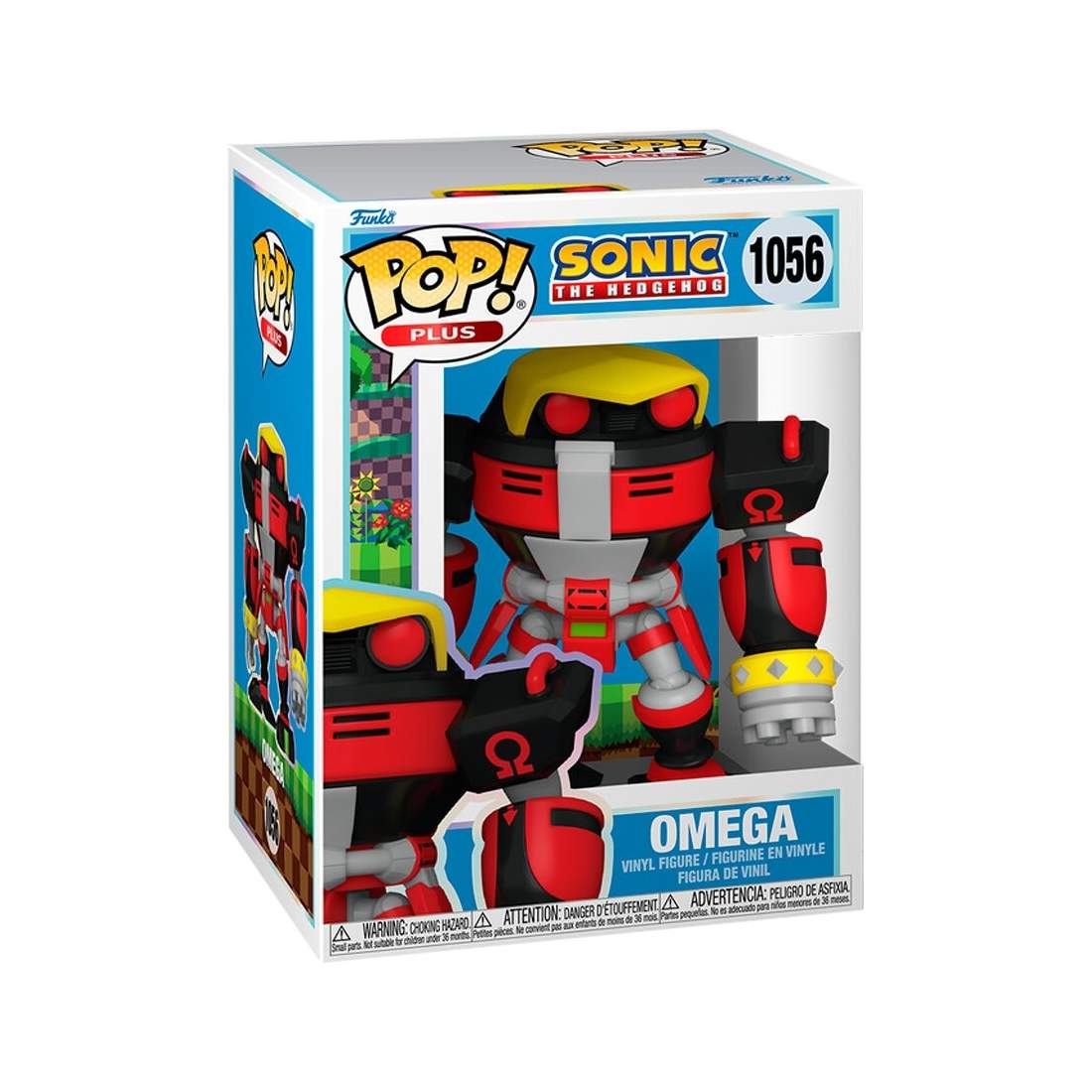 Sonic the Hedgehog Omega-figur, samlarleksak, 6-tumsstorlek | Hem & Hobby | Pryloteket