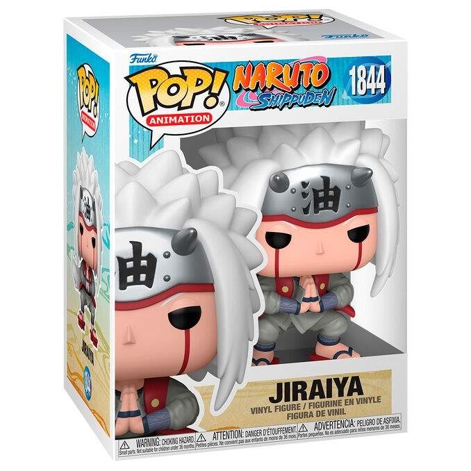 Naruto Shippuden Jiraiya POP-figur, samlerlegetøj, 4-tommer