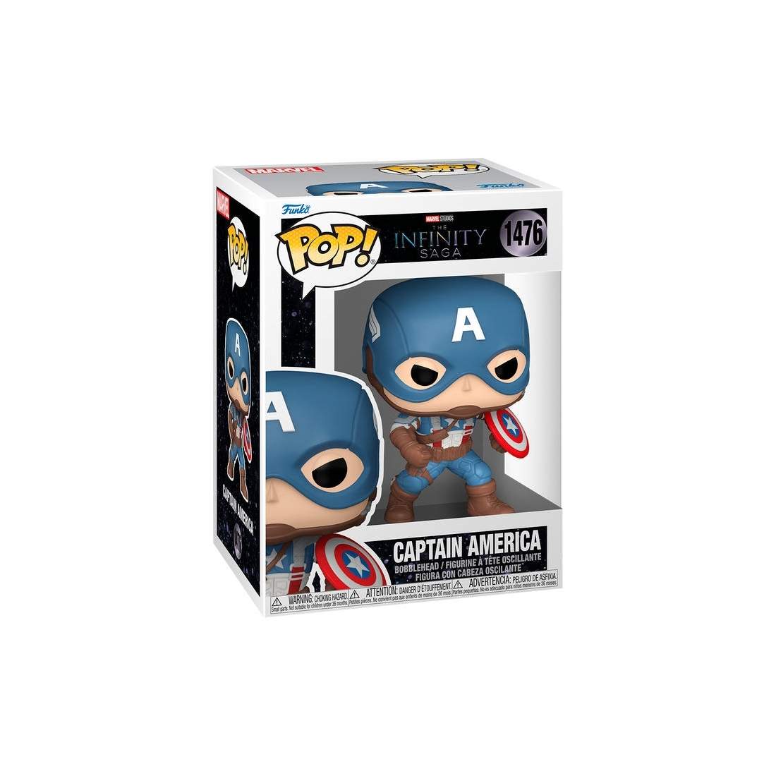 Marvel Infinity Saga Captain America Actionfigur, 6-tum | Hem & Hobby | Pryloteket