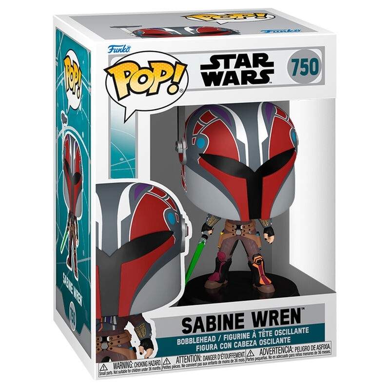 Star Wars Sabine Wren Action Figur, 6-tommer samleobjekt