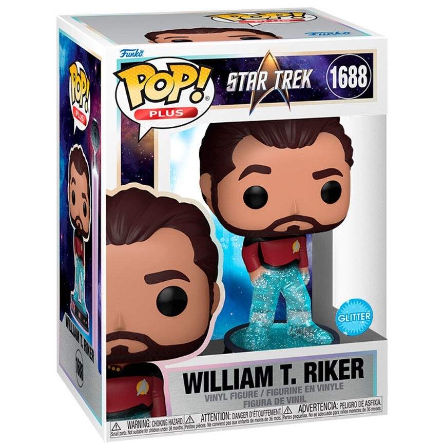 Star Trek-figur: William T. Riker-samlerobjekt i stor størrelse