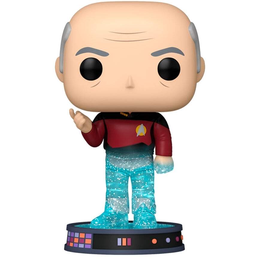 Star Trek Jean-Luc Picard POP figur, samlerobjekt vinyllegetøj