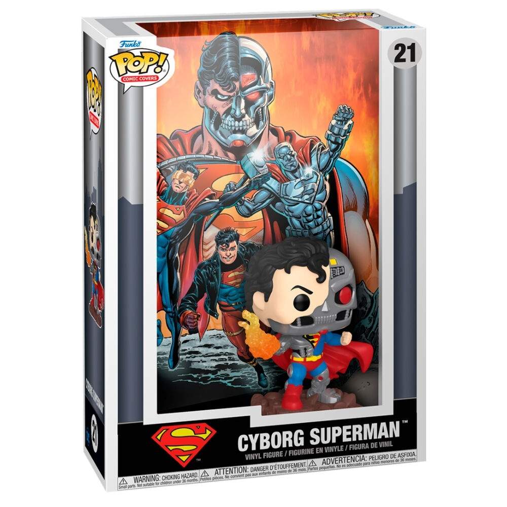 Cyborg Superman -sarjakuvan kansitaide - DC Comics -kokoelma