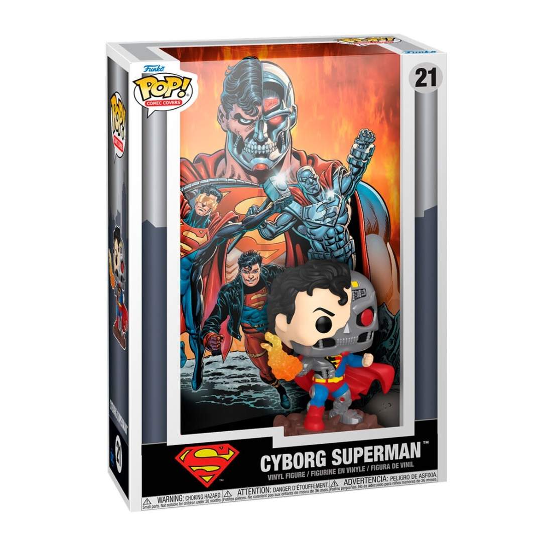 Cyborg Superman Comic Cover Art - DC Comics Collectible | Hem & Hobby | Pryloteket
