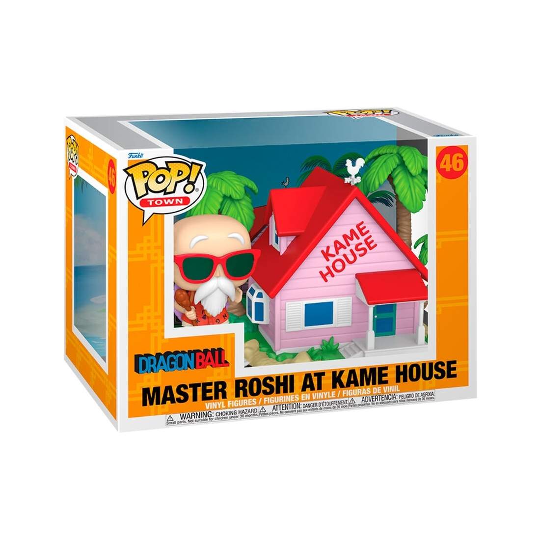 Dragon Ball Master Roshi Figur på Kame House, 6-tums samlarobjekt | Hem & Hobby | Pryloteket