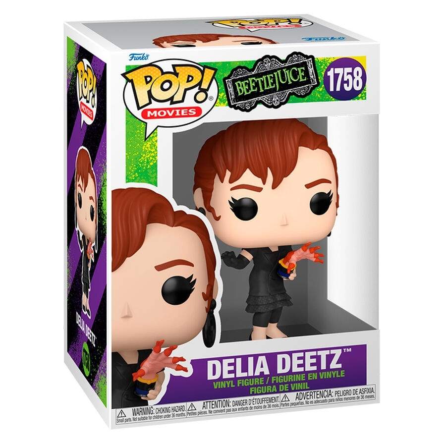 Beetlejuice Delia Deetz -figuuri - Keräilylelu, 6 tuumaa pitkä