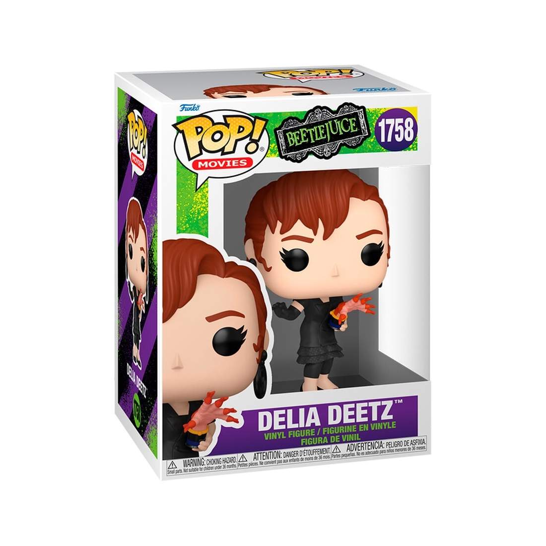 Beetlejuice Delia Deetz Figur - Samlarleksak, 6 tum hög | Hem & Hobby | Pryloteket