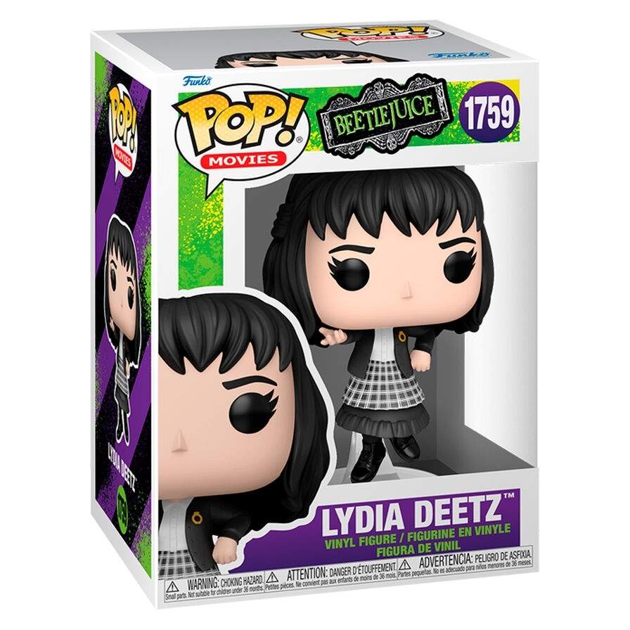 Beetlejuice Lydia Deetz POP figur, samlerobjekt vinyllegetøj