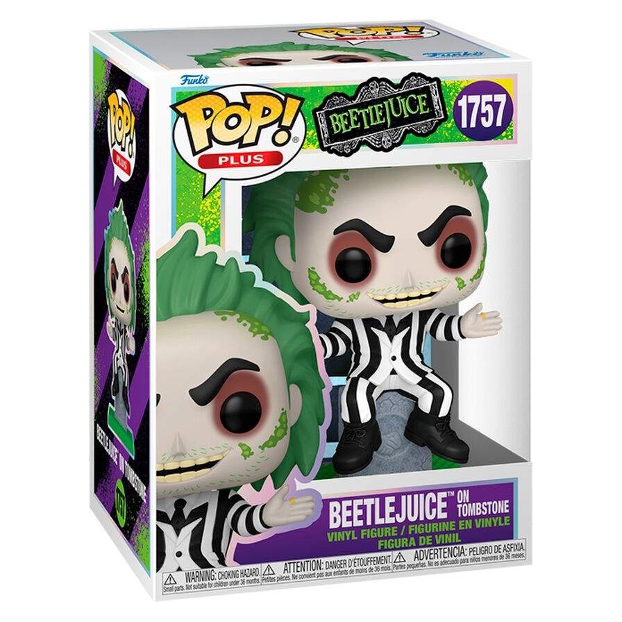 Beetlejuice Figur - Beetlejuice On Tombstone Design