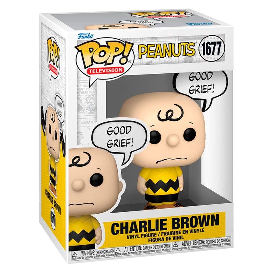 Charlie Brown Peanuts Figur, 5-tommer samlerlegetøj