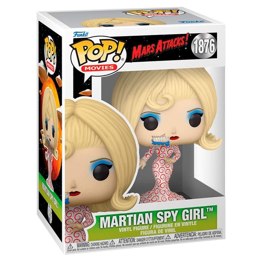 Martian Spy Girl Action Figur – Samlelegetøj til fans