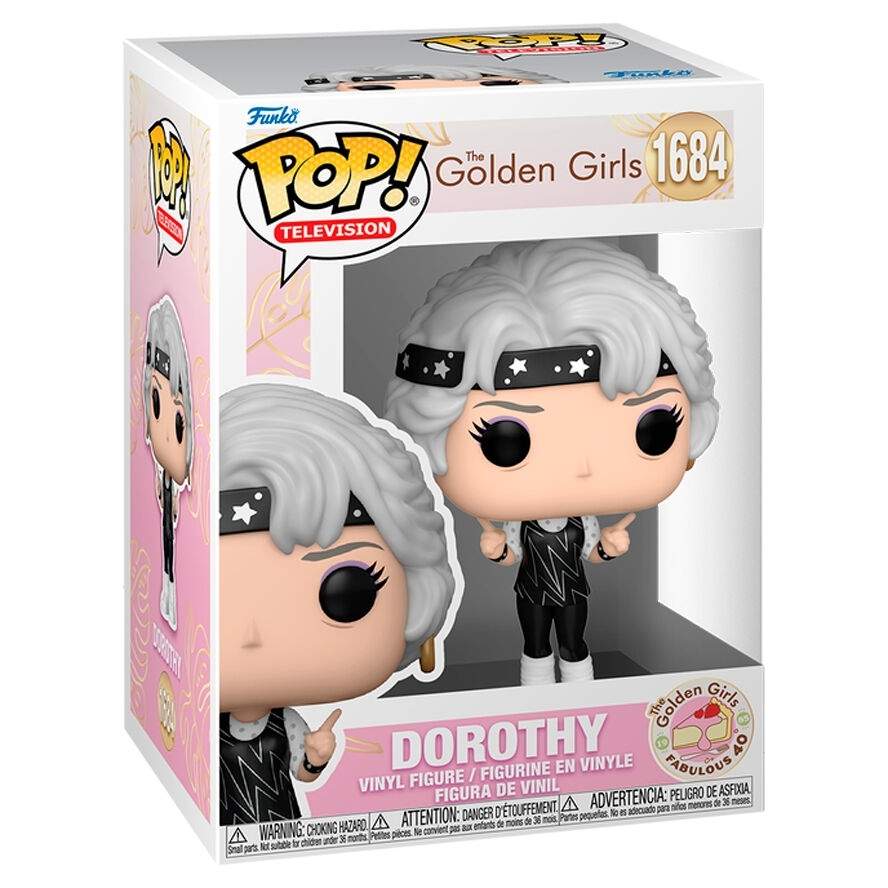 De gyldne piger Dorothy popfigur, samleobjekt vinyllegetøj