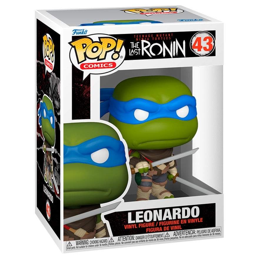 Ninja Turtles The Last Ronin Leonardo Action Figur, 7-tommer