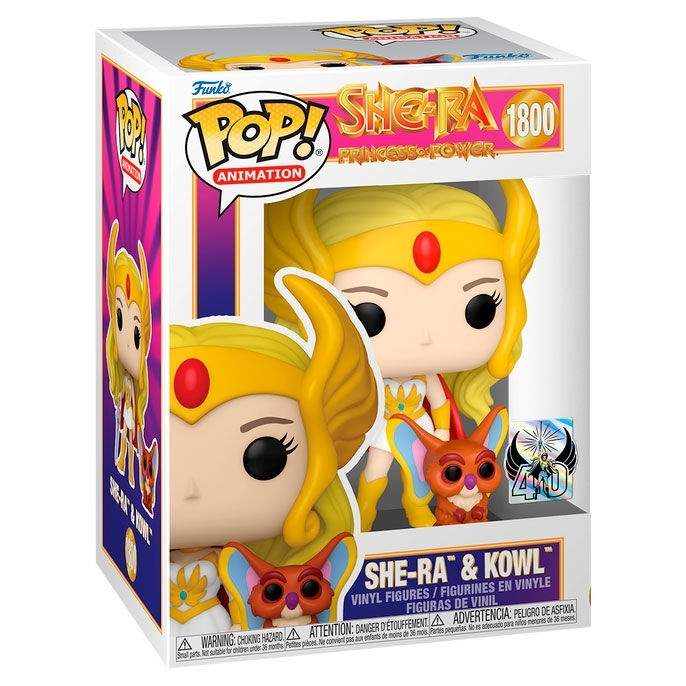 She-Ra Princess of Power Action Figur med Kowl Companion