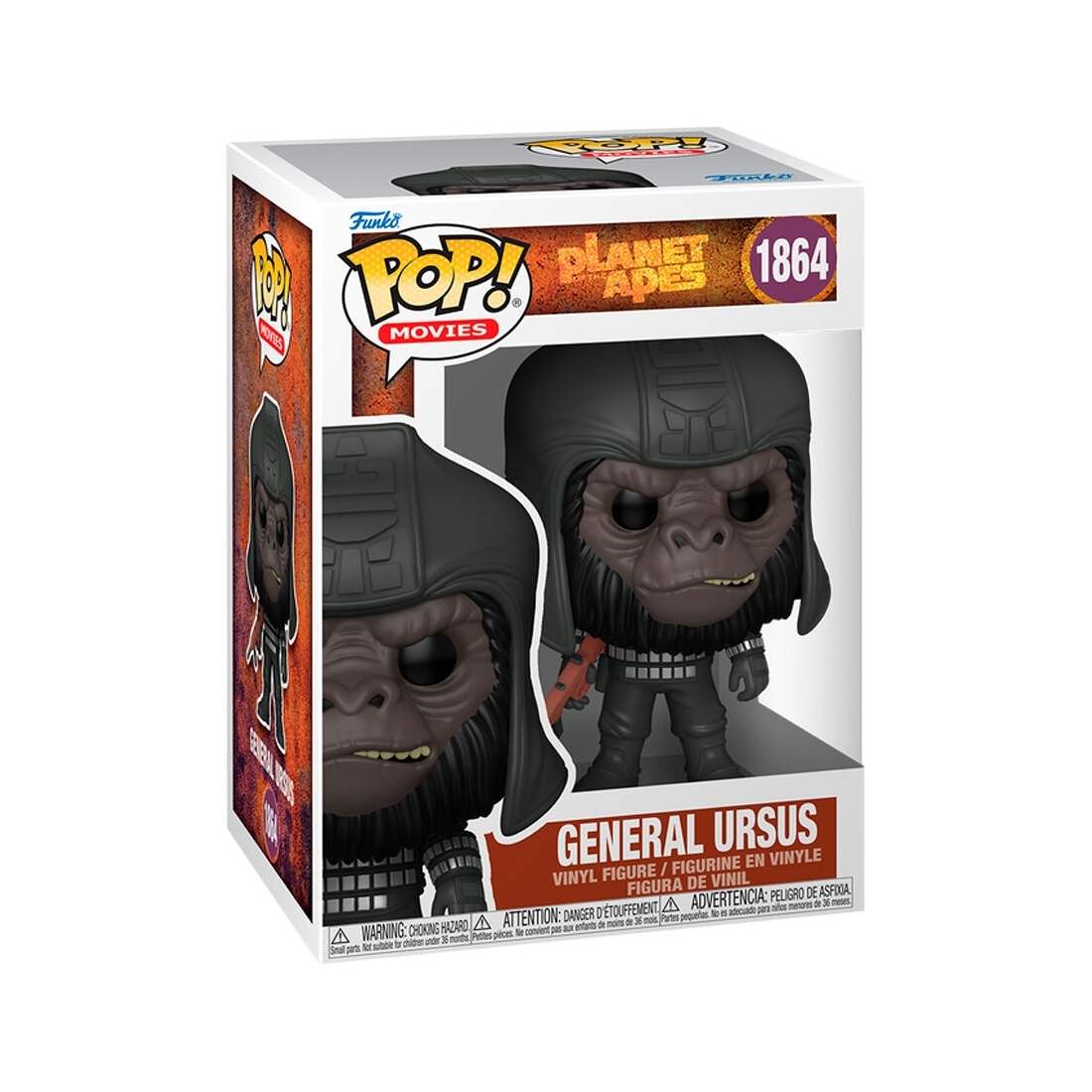 Apornas planet General Ursus Action Figur, 7-tums skala | Hem & Hobby | Pryloteket