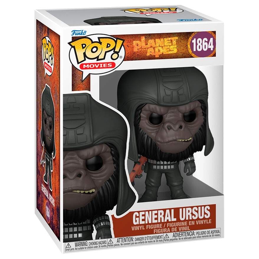 Abernes Planet General Ursus Action Figur, 7-tommer skala